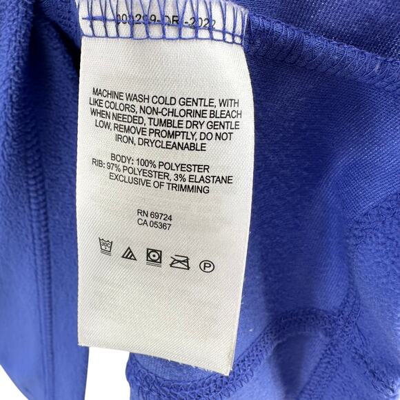 Columbia Sportswear Half Zip Fleece Glacial™ IV Jacket Women's XL Clematis Blue - Picture 9 of 13